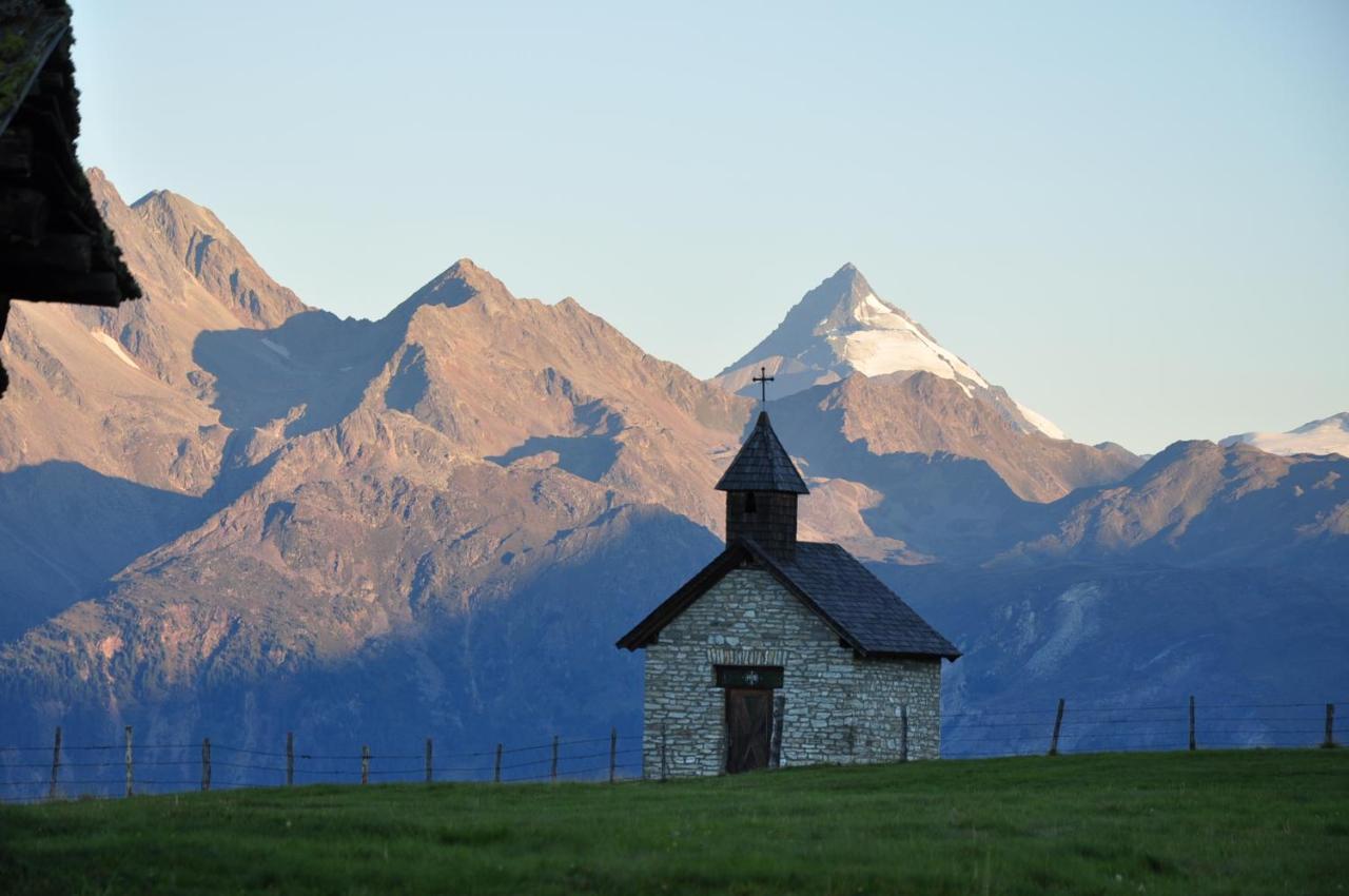 Almgasthaus Glocknerblick Гроскирххайм Экстерьер фото