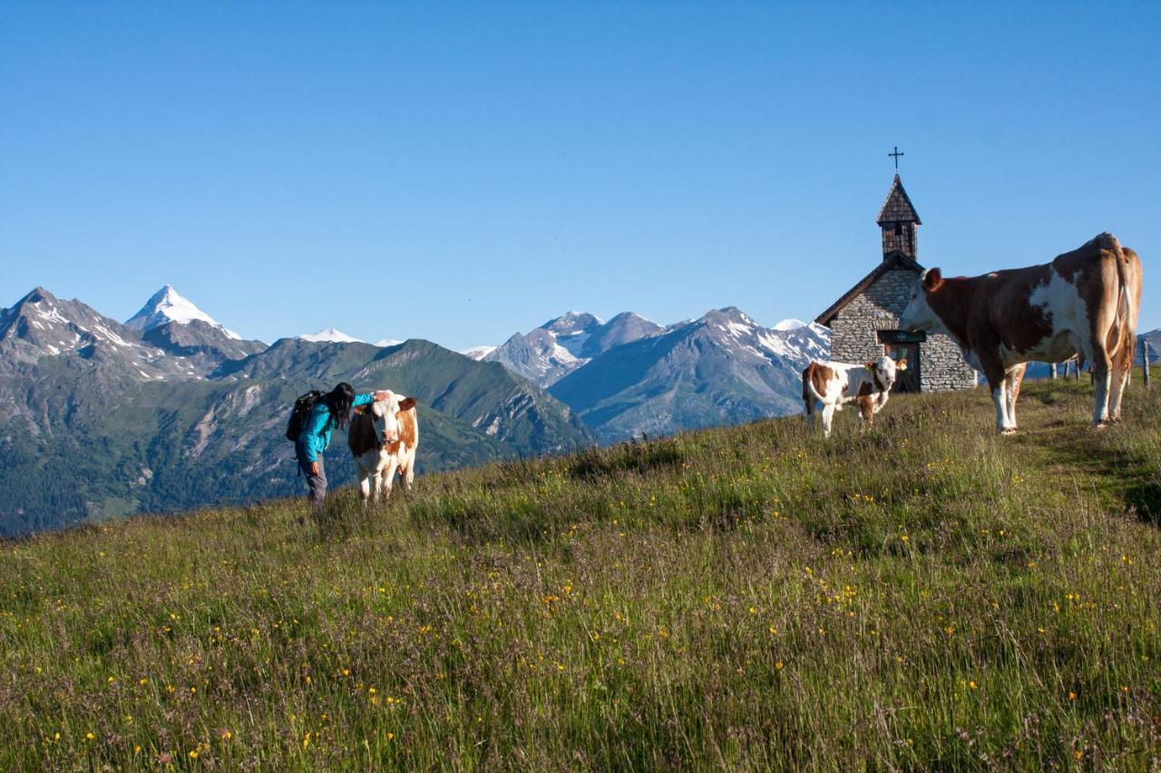 Almgasthaus Glocknerblick Гроскирххайм Экстерьер фото