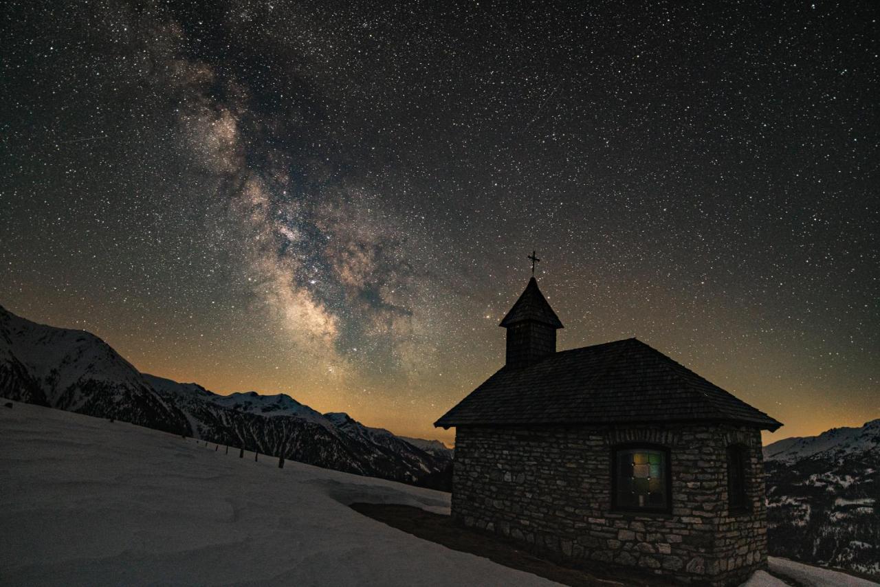 Almgasthaus Glocknerblick Гроскирххайм Экстерьер фото