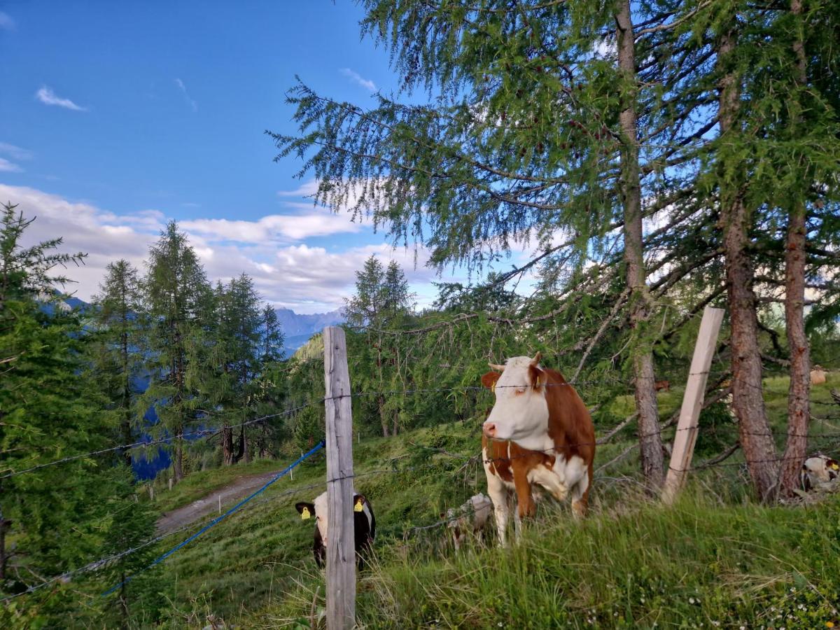 Almgasthaus Glocknerblick Гроскирххайм Экстерьер фото